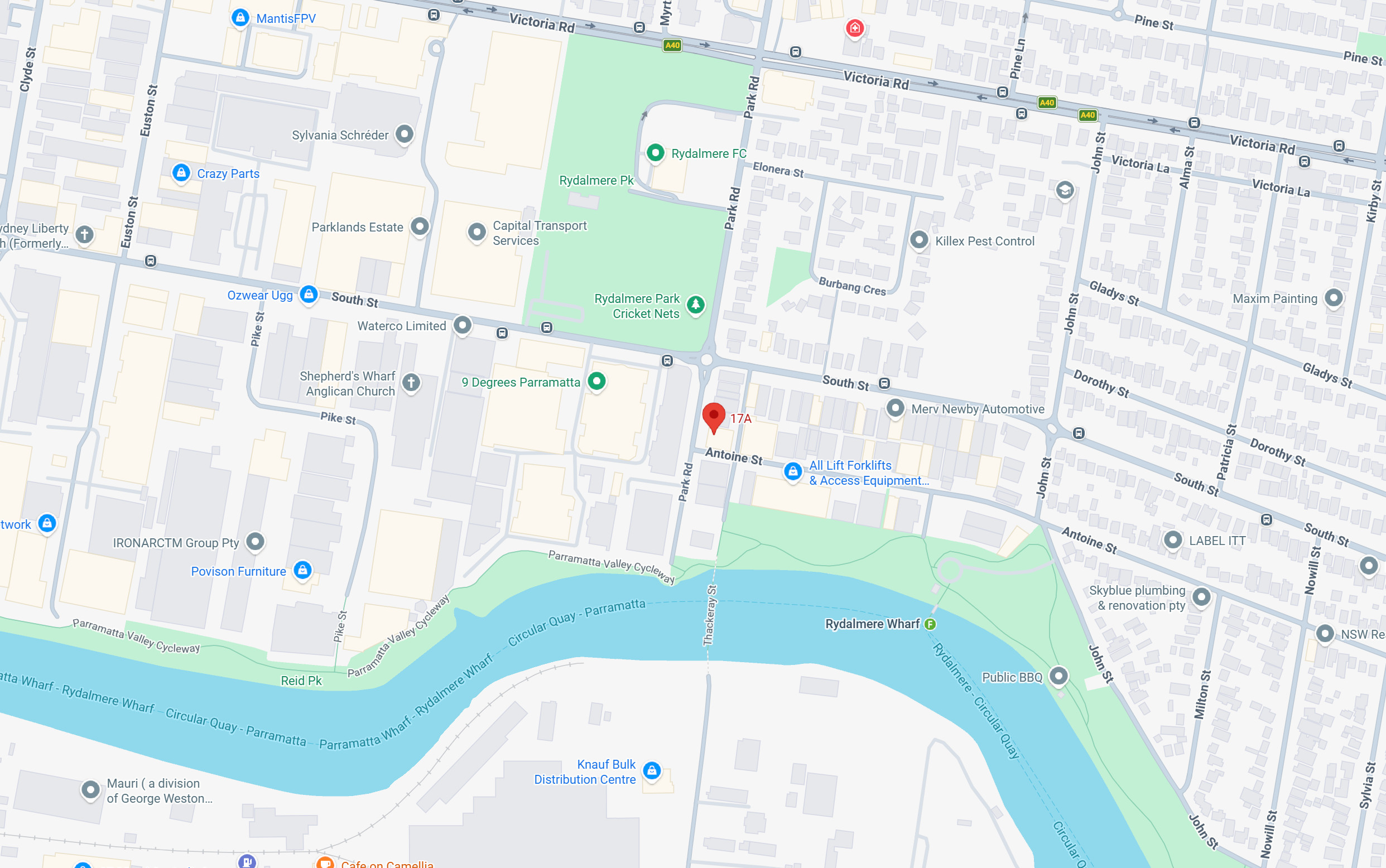 Rydalmere vehicle repair service area near Parramatta