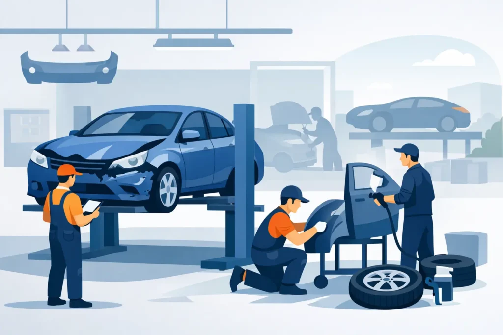 What an Accident Damage Repair Center Does