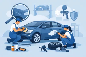 Best Repairs After Parking Damage That Last